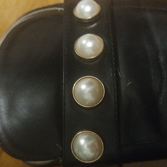 Catherine M. Pearl mules - Picture 2 of 4